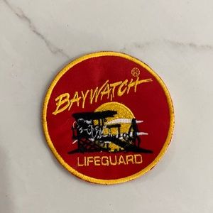 Batwatch Lifeguard patch Halloween Costume Accessories